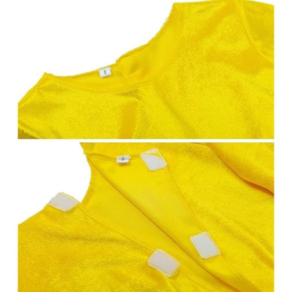 Girls Animal Monster Fancy Dress Up Halloween Child Costume Long Sleeve Dress Se - Picture 7 of 7